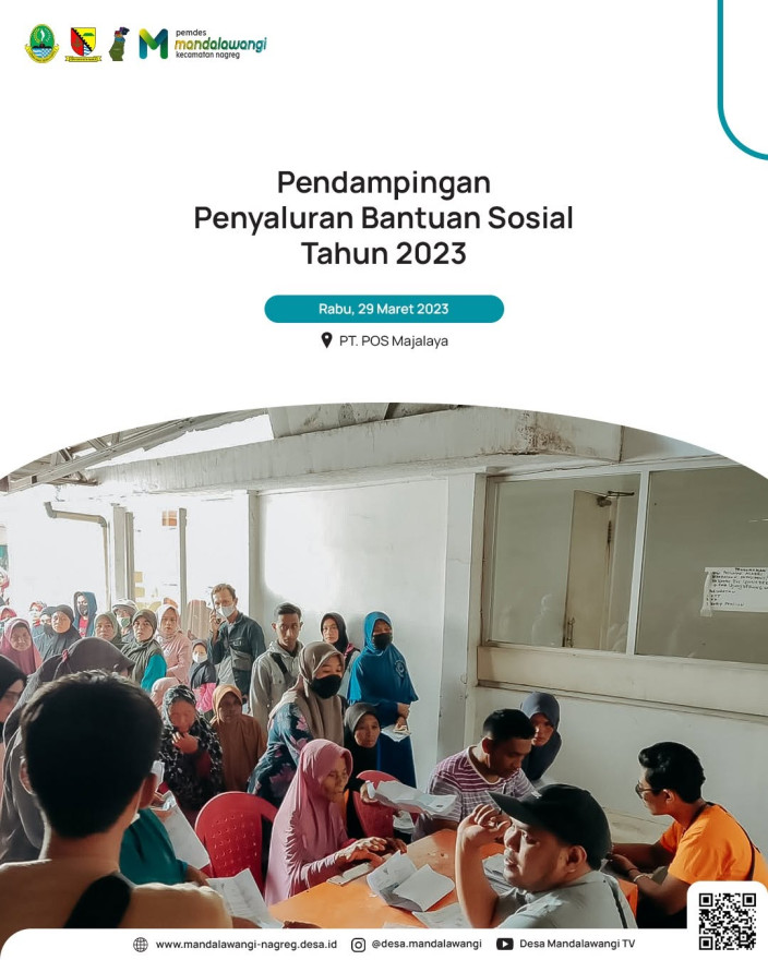Pendampingan Penyaluran Bantuan Sosial Tahun 2023